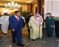 PRESIDEN JOKOWI DAN RAJA SALMAN SP