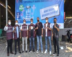 HIPMI BPC CILEGON GELAR VAKSINASI 