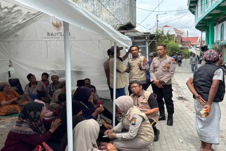POLDA JATIM BERI TRAUMA HEALING KO