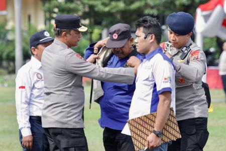 Polda Jatim Bersama Serikat Pekerja da
