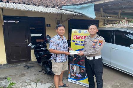 Polantas Menyapa Polres Bondowoso Beri