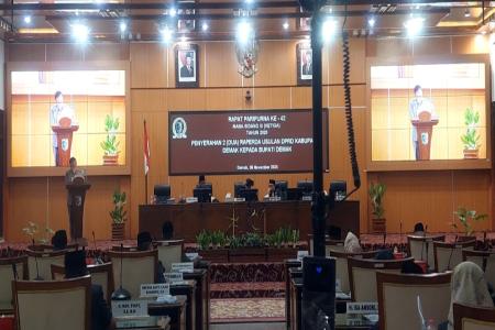 DPRD Demak Gelar Rapat Paripurna ke42 
