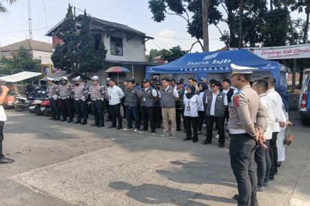 OPRADI Taat Pajak Digelar di Gerbang Tol Simpang Padalarang